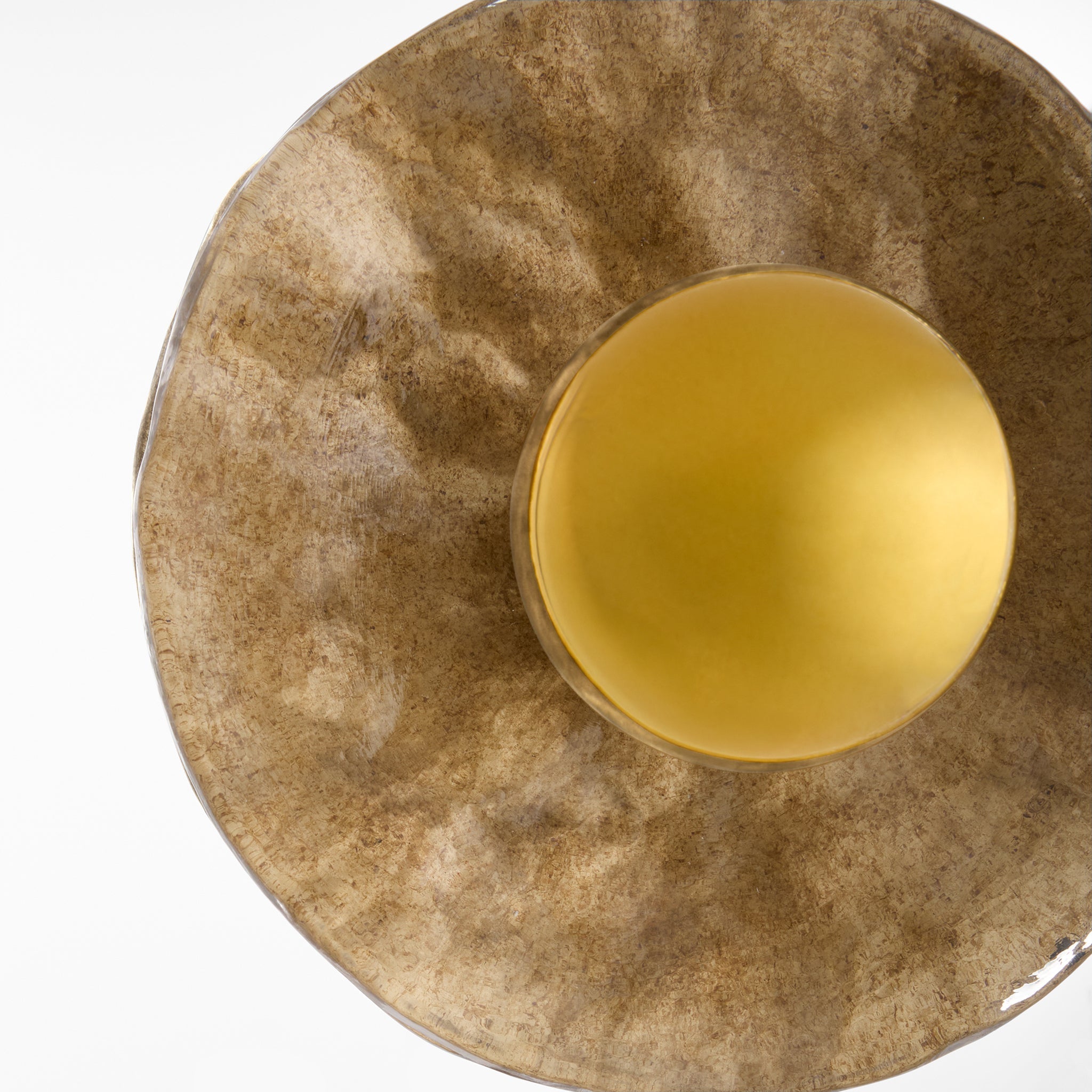Quorum Del Rey 53-8-47 Wall Sconce, UL Damp Rated, Brushed Brass