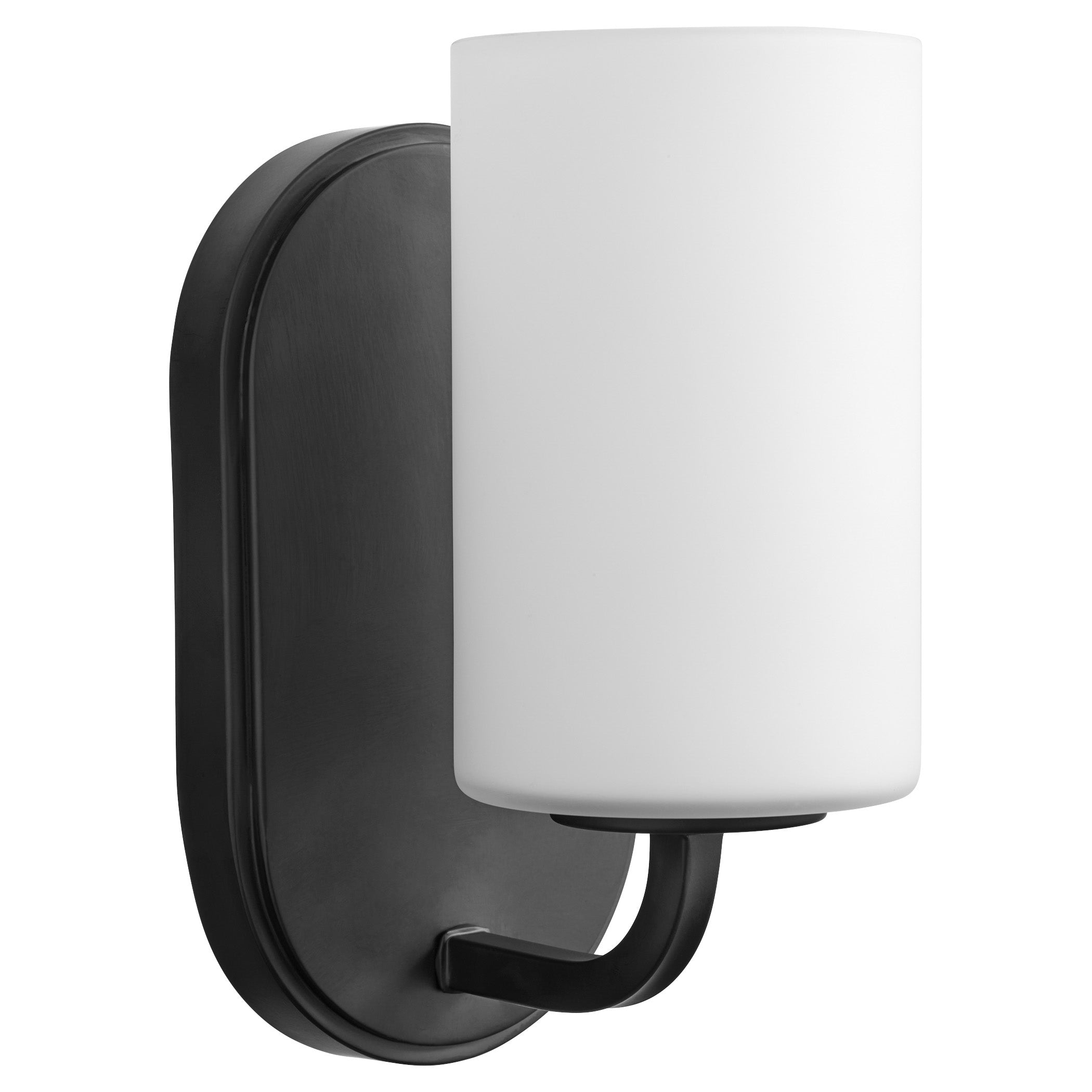 Quorum 5307-1-59 Wall Mount, UL Damp Rated, Matte Black