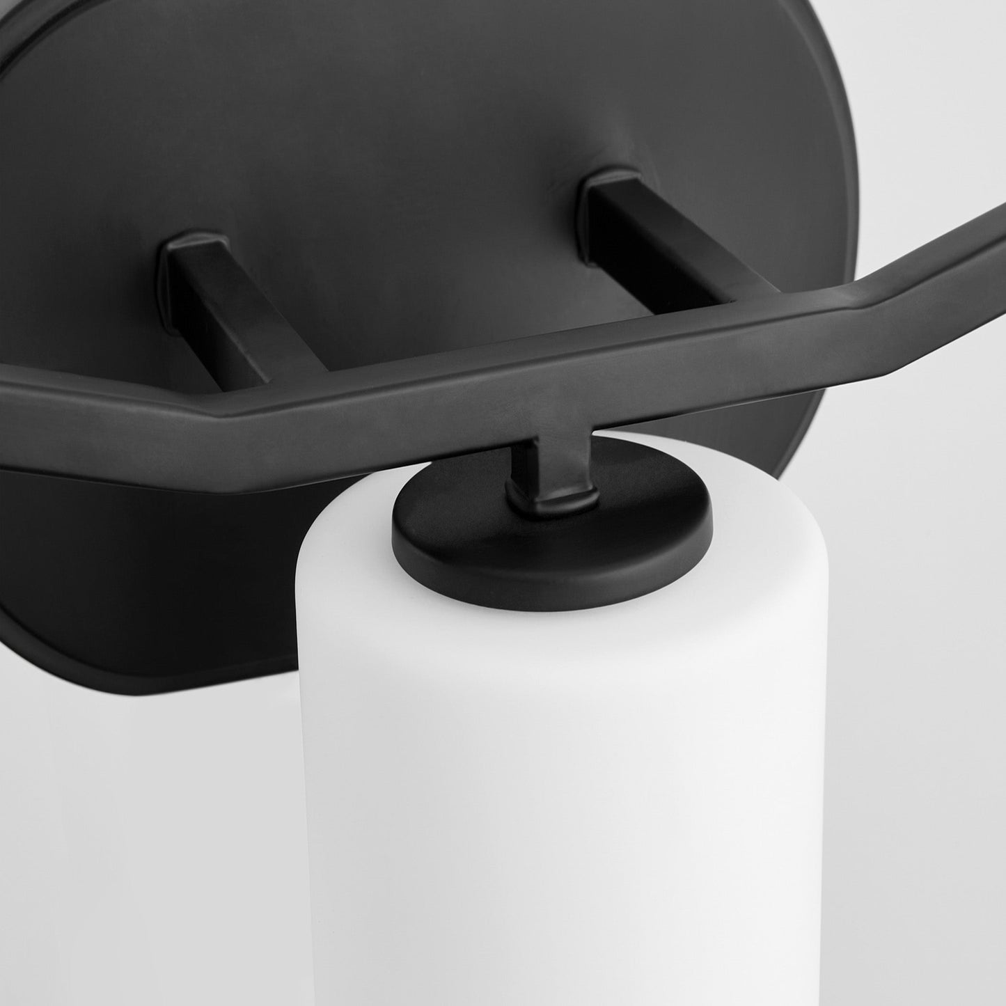 Quorum Rutherford 5307-3-59 Vanity Light Fixture, UL Damp Rated, Matte Black