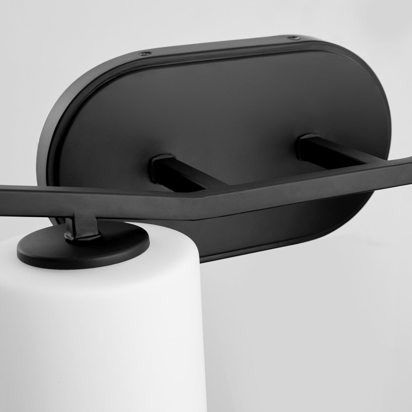 Quorum Rutherford 5307-4-59 Vanity Light Fixture, UL Damp Rated, Matte Black