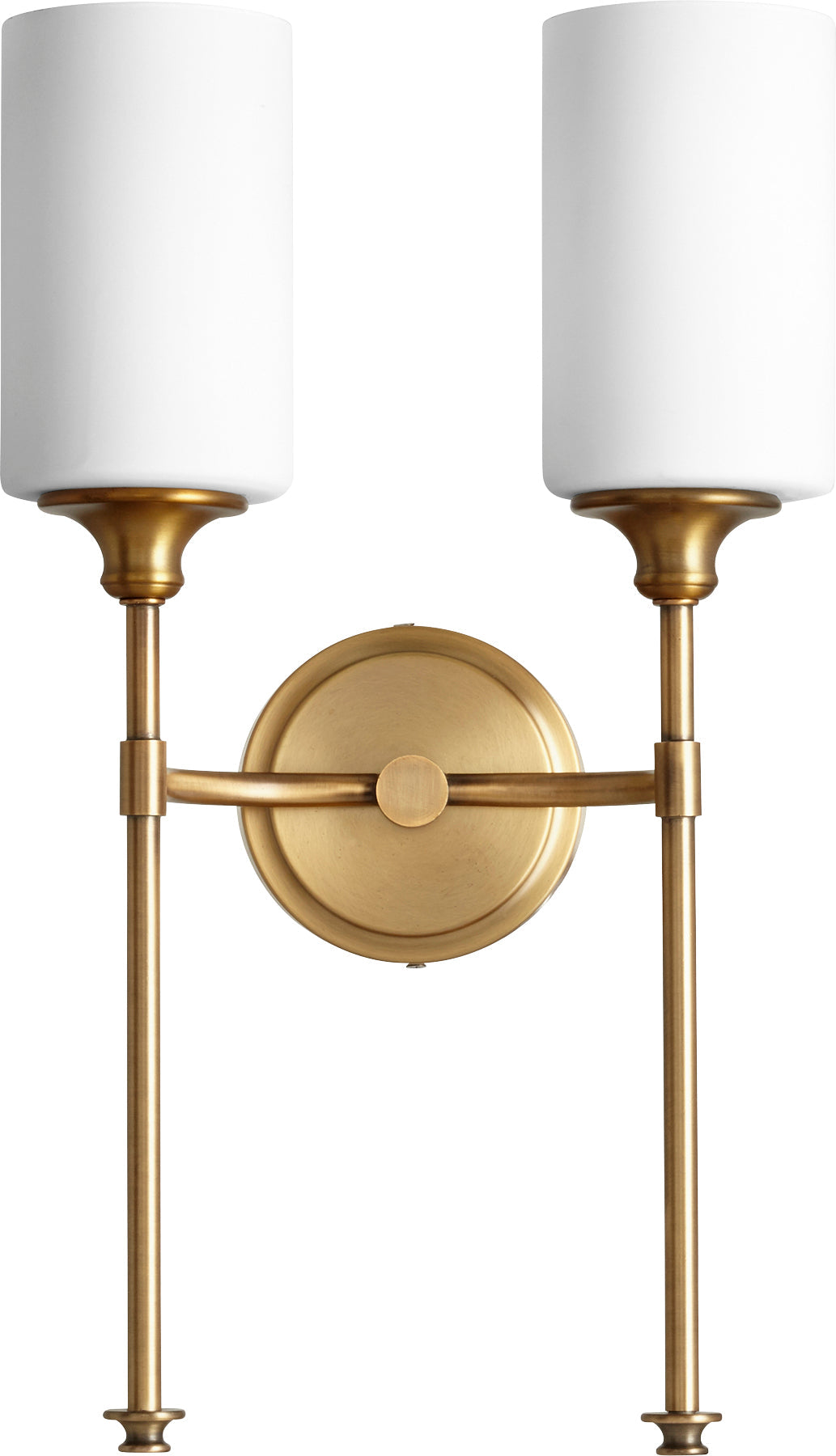 Quorum Celeste 5309-2-80 Wall Mount - Aged Brass