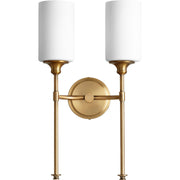 Quorum Celeste 5309-2-80 Wall Mount - Aged Brass