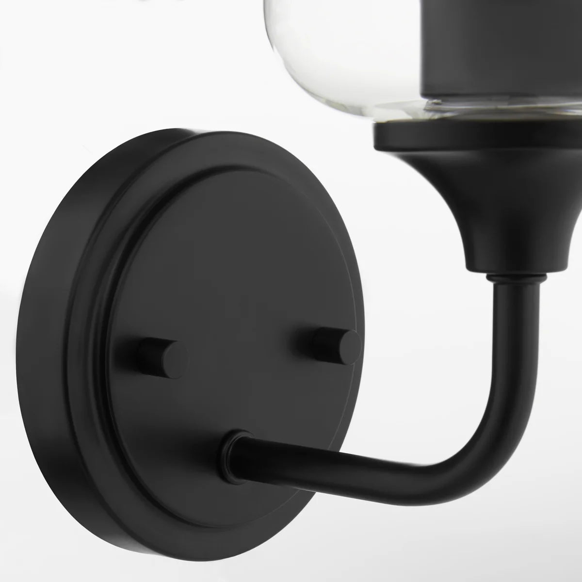 Quorum International RAYMOND 5313-1-59 1 Light Wall Mount Sconce Transitional - Matte Black