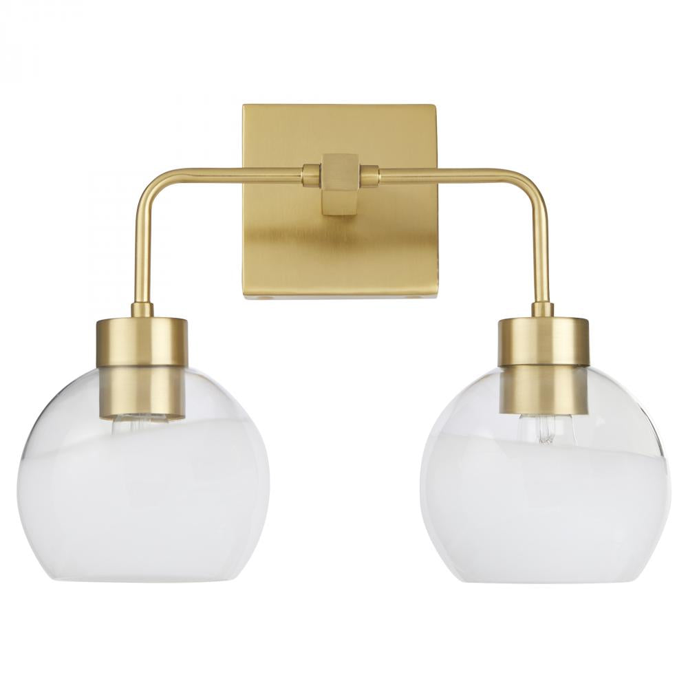 Quorum International GOODWIN 532-2-180 Bathroom Fixture - Aged Brass