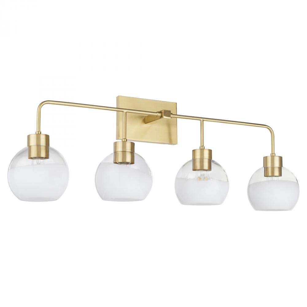 Quorum International GOODWIN 532-4-180 Bathroom Fixture - Aged Brass