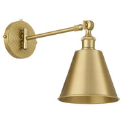 Quorum 5320-1-80 Wall Mount, UL Damp Rated, Aged Brass