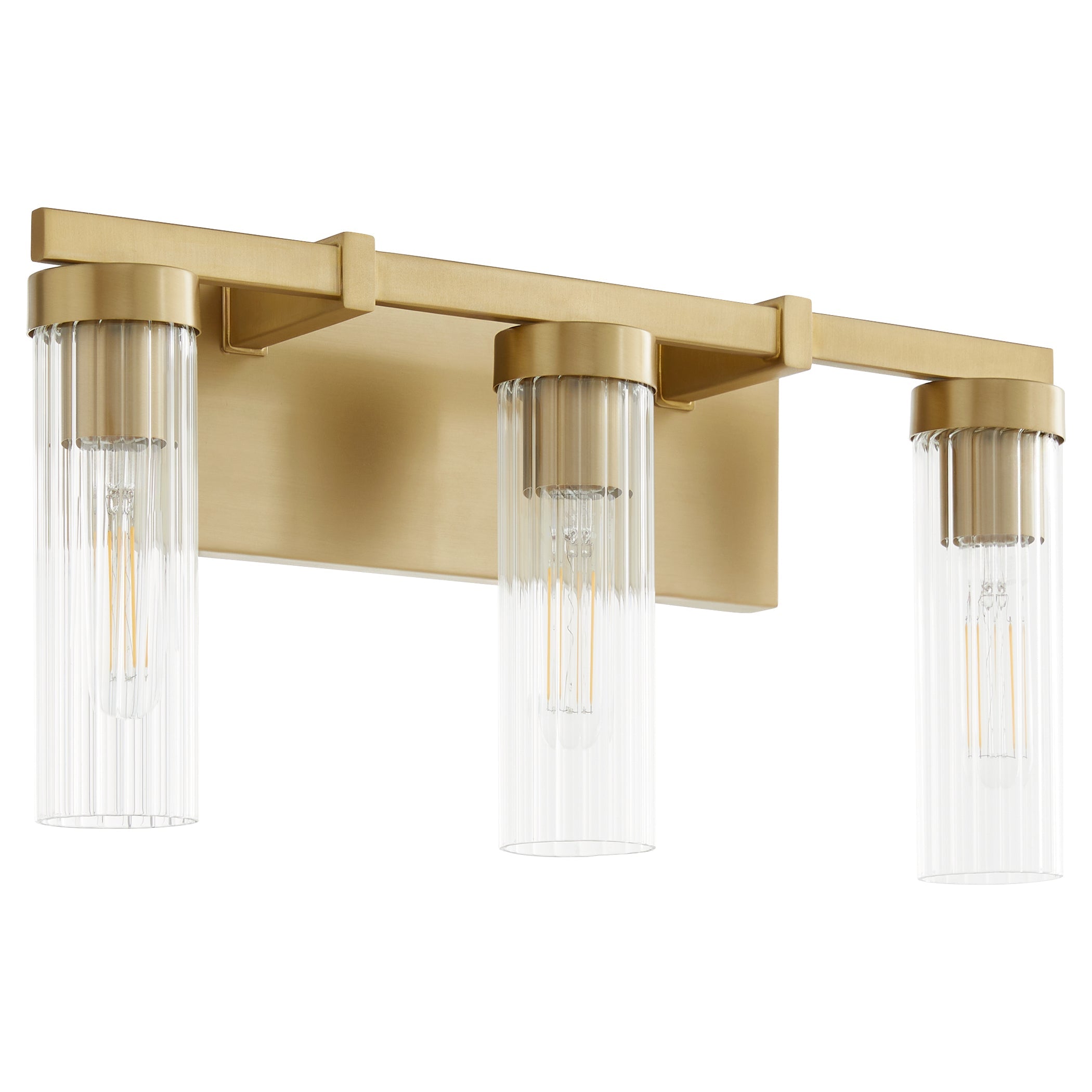 Quorum Kilbey 533-3-80 Vanity - Aged Brass