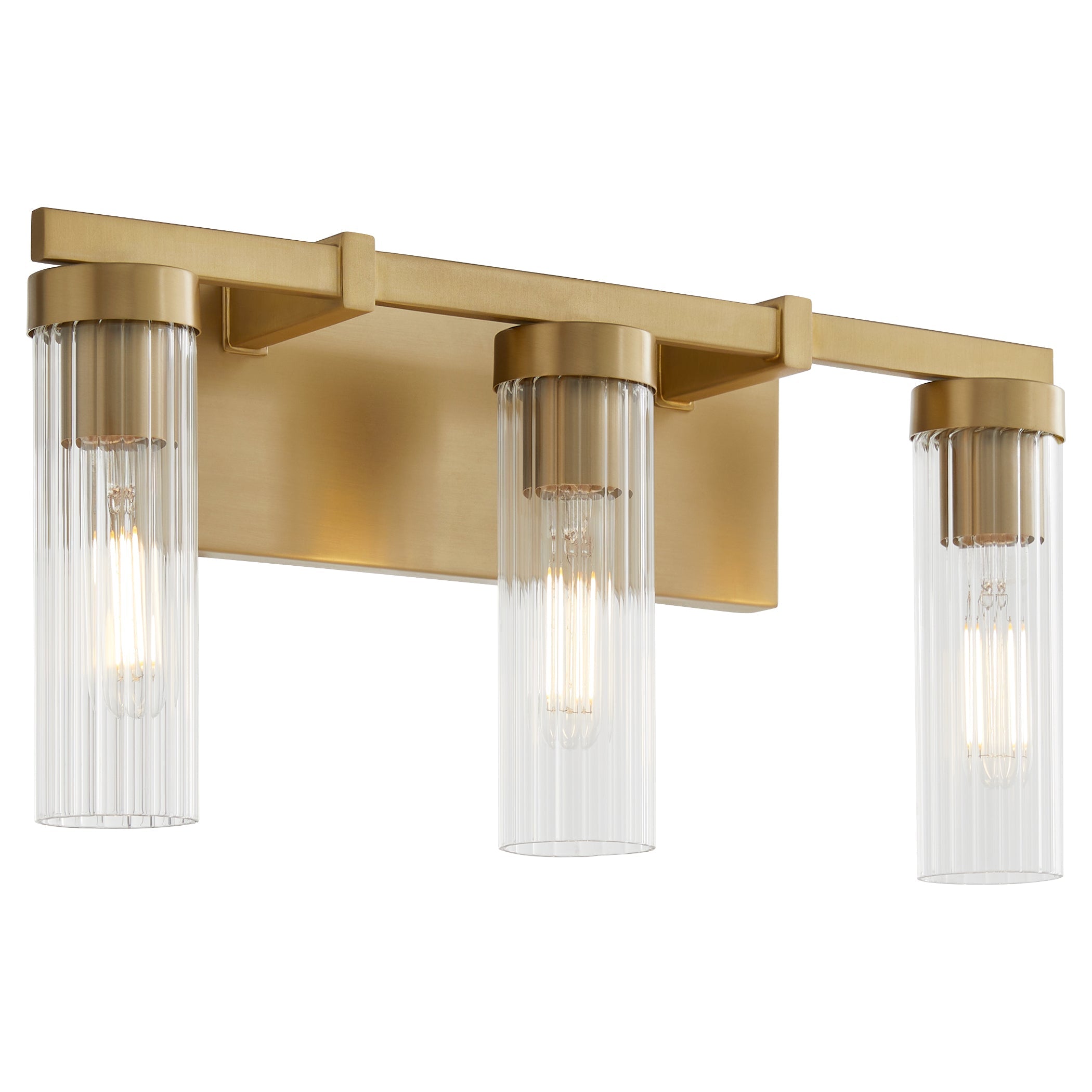 Quorum Kilbey 533-3-80 Vanity - Aged Brass