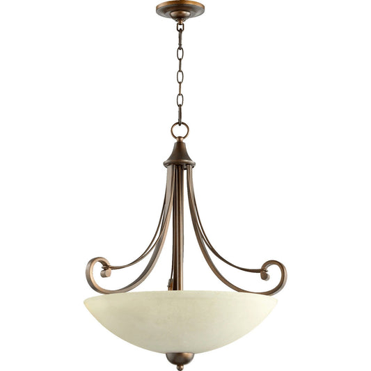 Quorum Lariat 8131-4-86 Pendant - Oiled Bronze