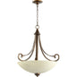 Quorum Lariat 8131-4-86 Pendant - Oiled Bronze