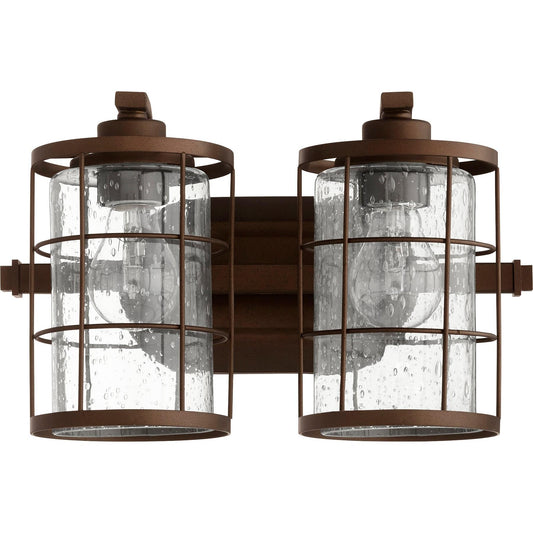 Quorum Ellis 5364-2-86 Vanity - Oiled Bronze
