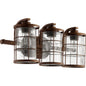 Quorum Ellis 5364-3-86 Vanity - Oiled Bronze