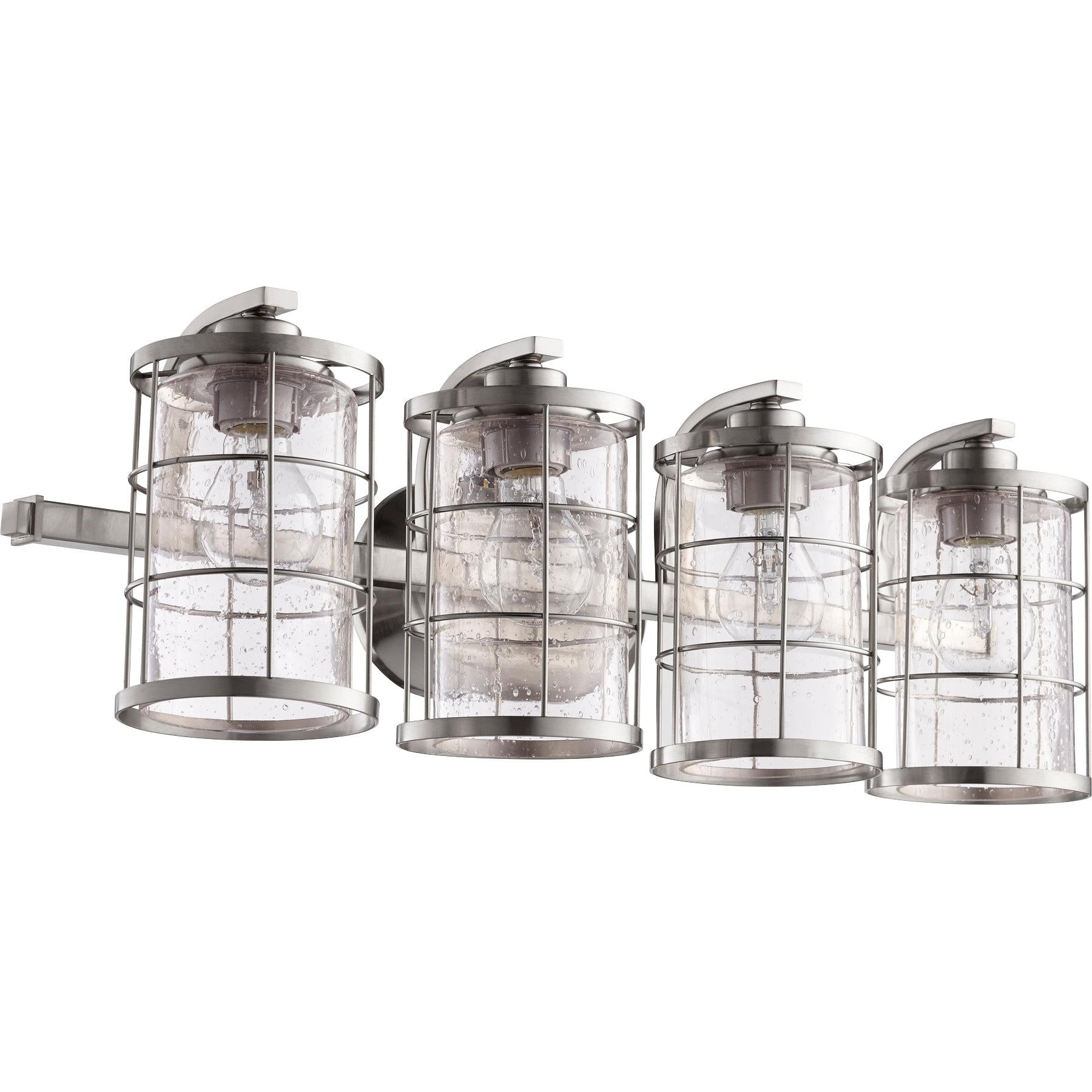 Quorum Ellis 5364-4-65 Vanity - Satin Nickel