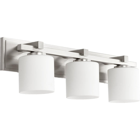 Quorum 5369-3-65 Vanity - Satin Nickel