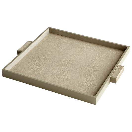 Cyan Design 06010 Brooklyn Tray - Shagreen - Large