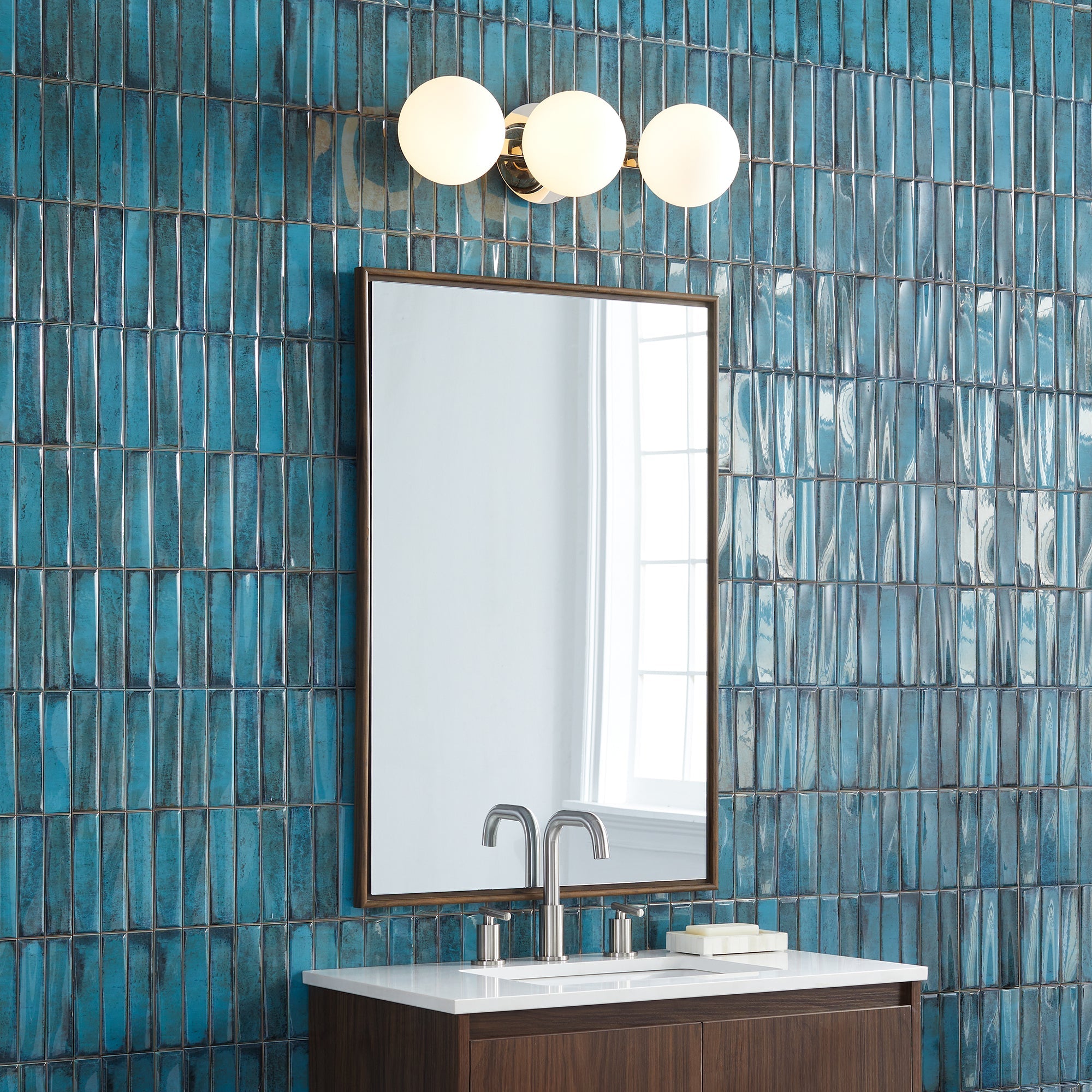 Quorum 539-3-62 Vanity - Polished Nickel