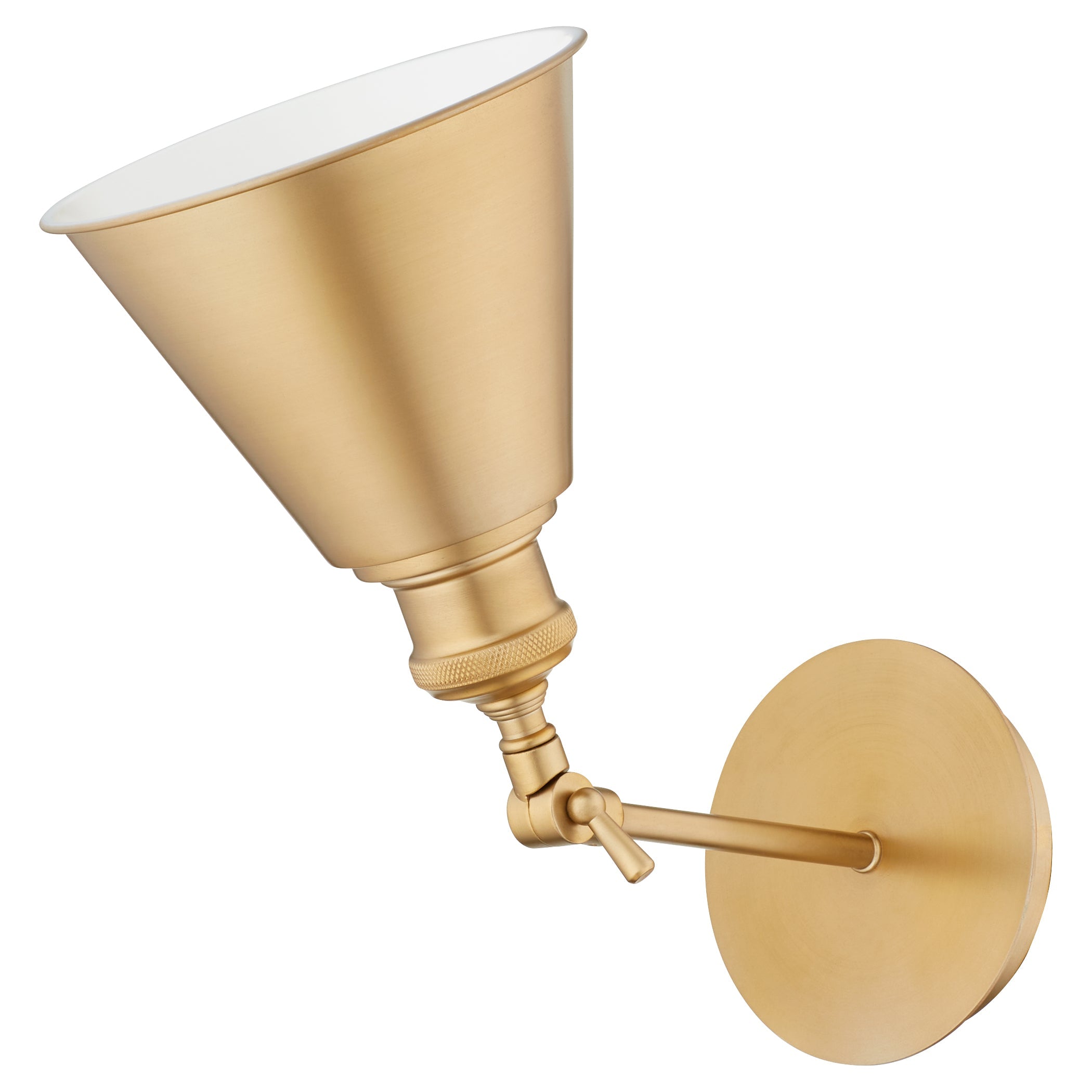 Quorum 5390-80 Wall Mount - Aged Brass