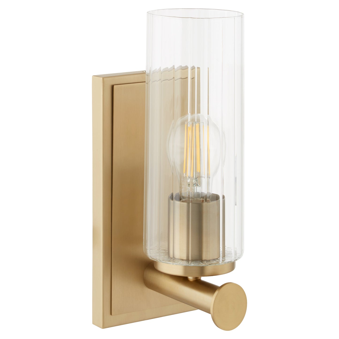 Quorum Juniper 540-1-80 Wall Mount - Aged Brass