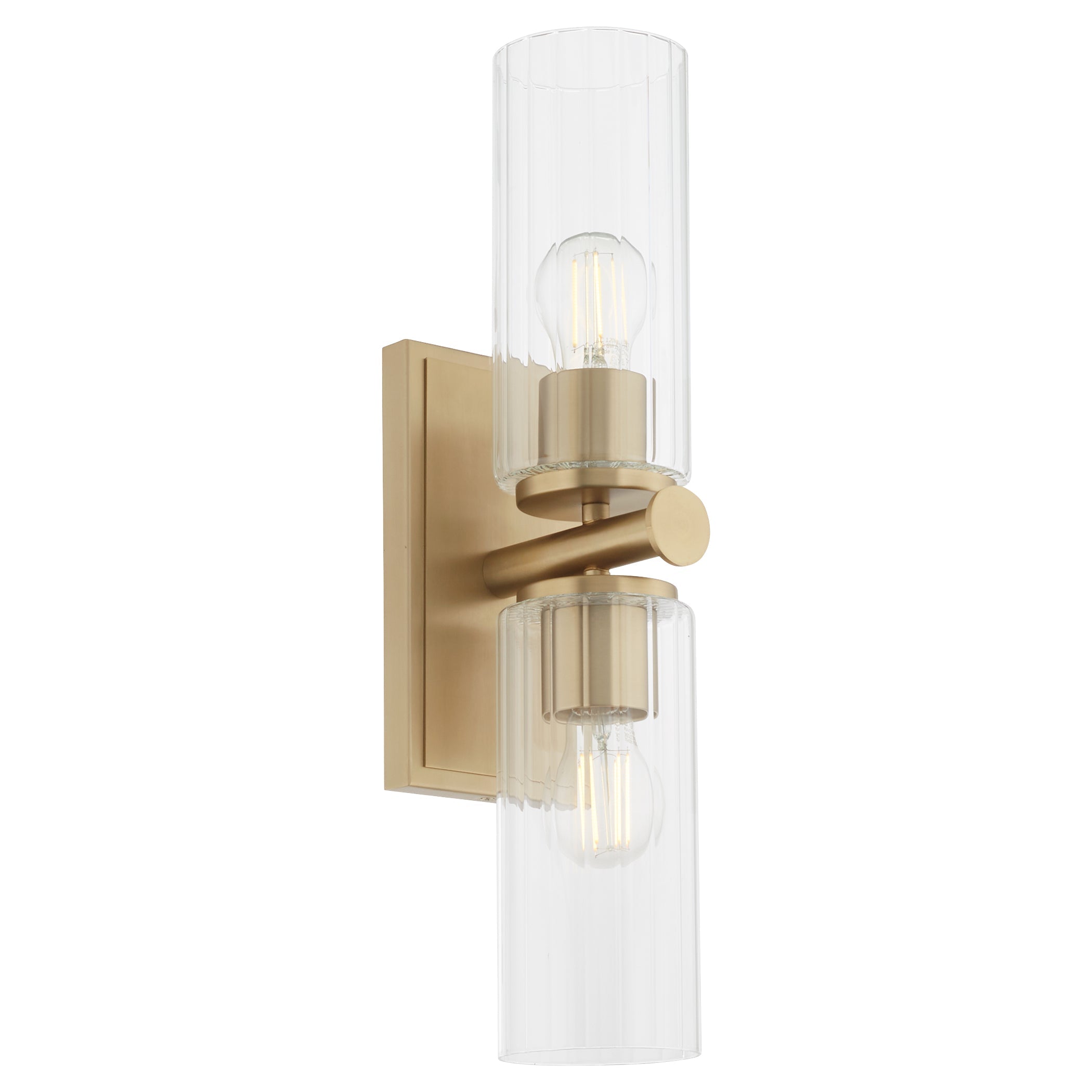 Quorum Juniper 540-2-80 Wall Mount - Aged Brass