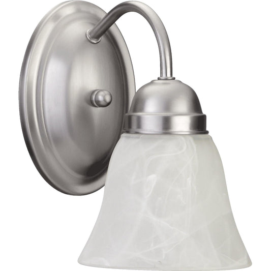 Quorum 5403-1-65 Wall Mount - Satin Nickel
