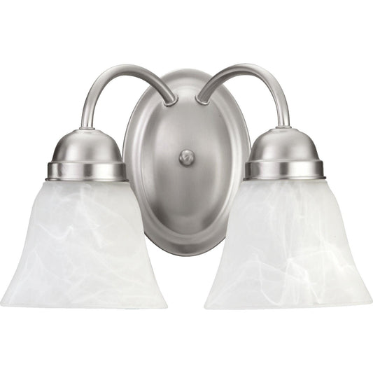 Quorum 5403-2-65 Wall Mount - Satin Nickel