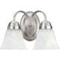 Quorum 5403-2-65 Wall Mount - Satin Nickel
