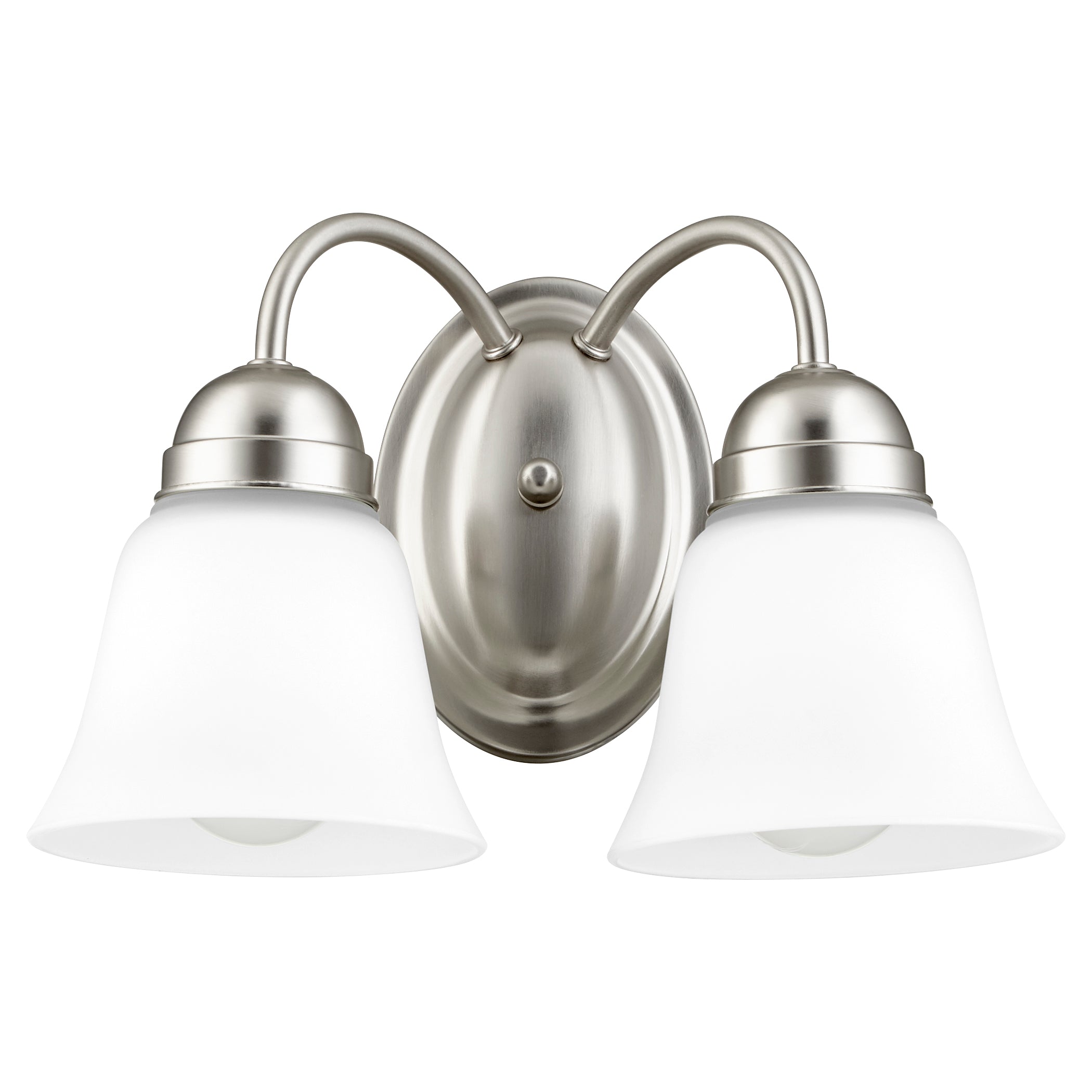 Quorum 5404-2-65 Wall Mount - Satin Nickel