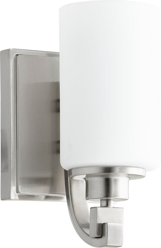 Quorum Lancaster 5407-1-65 Wall Mount - Satin Nickel