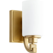 Quorum Lancaster 5407-1-80 Wall Mount - Aged Brass