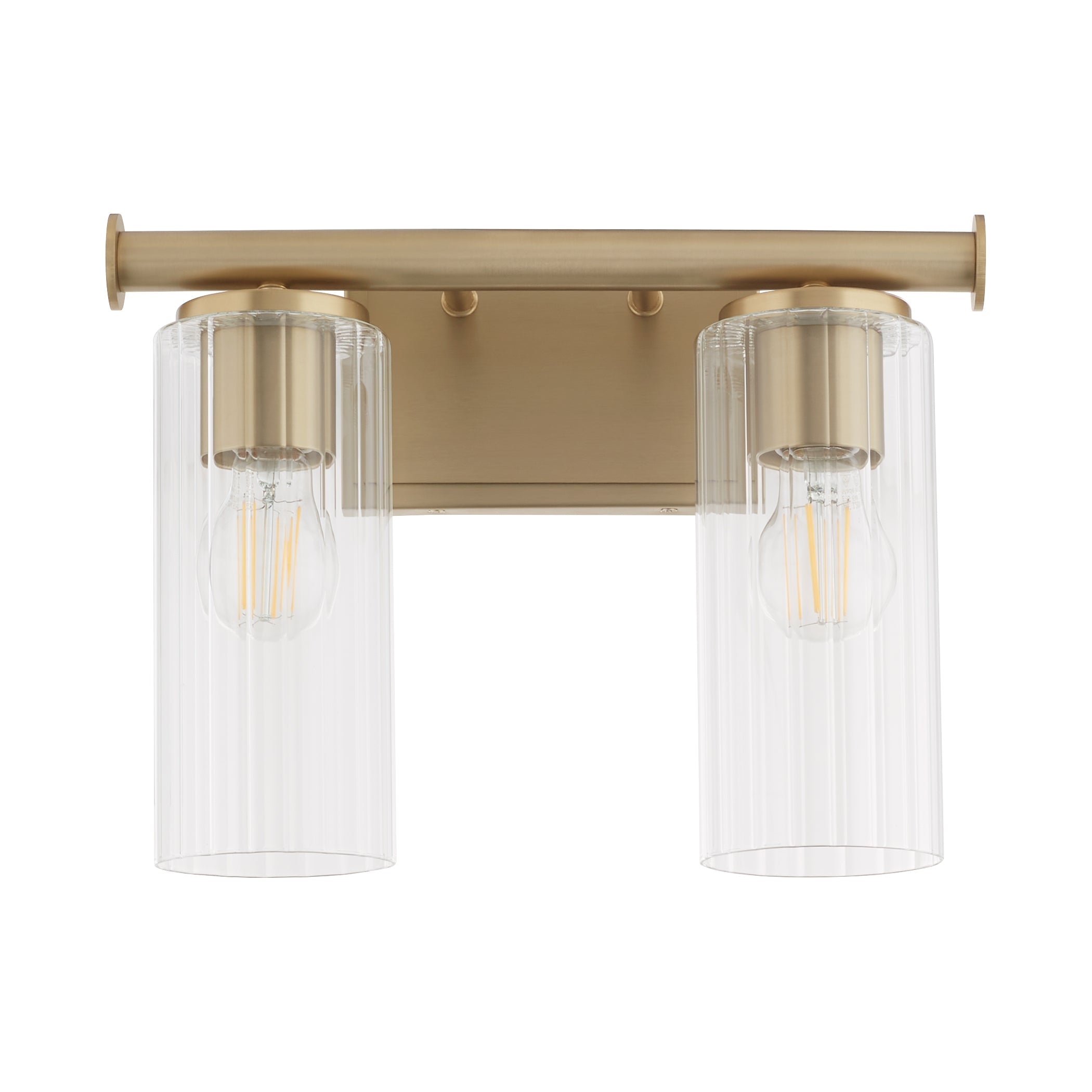 Quorum Juniper 541-2-80 Vanity - Aged Brass