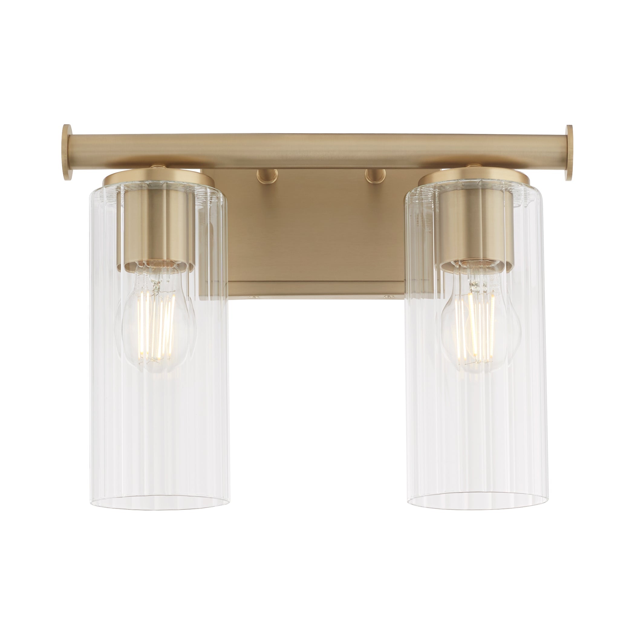 Quorum Juniper 541-2-80 Vanity - Aged Brass