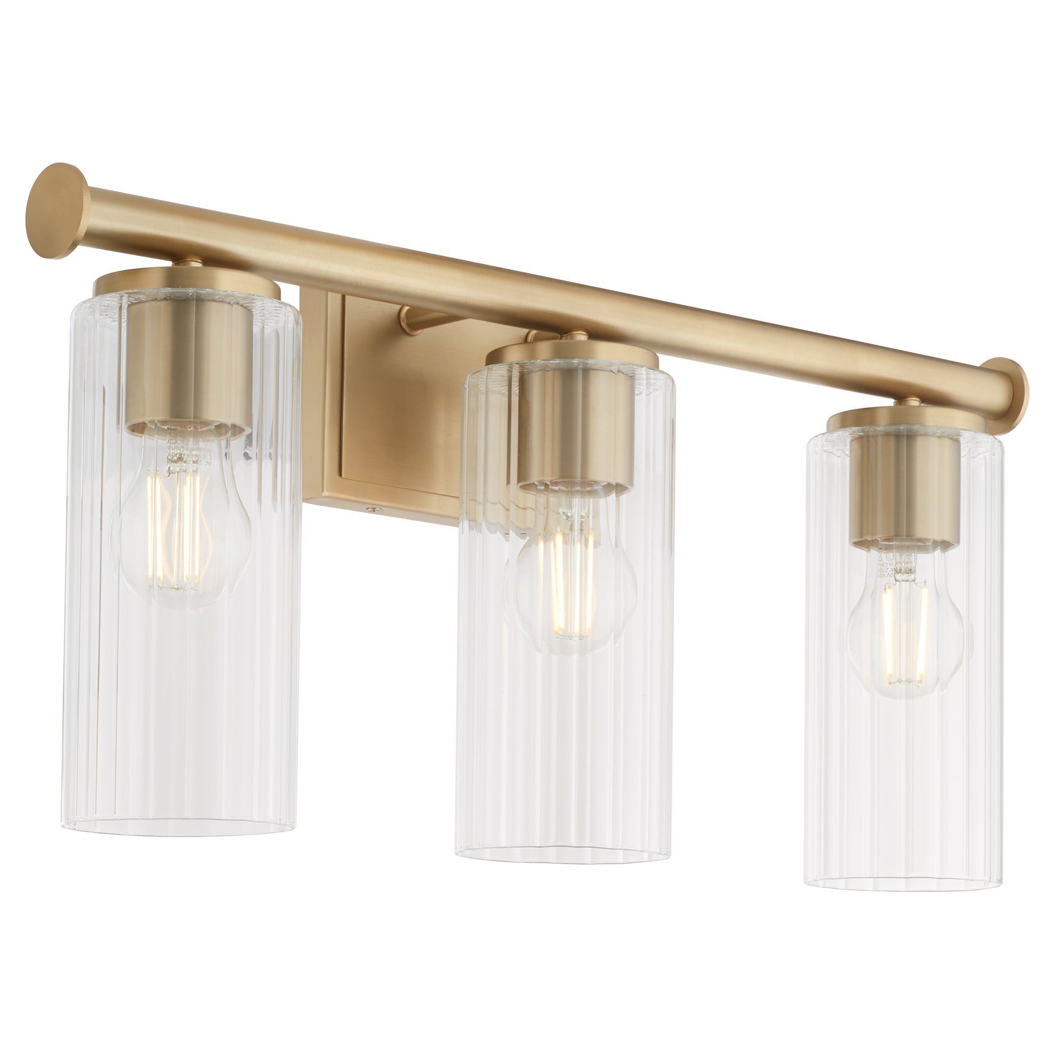 Quorum Juniper 541-3-80 Vanity - Aged Brass
