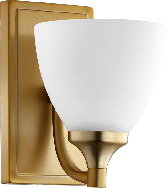 Quorum Enclave 5459-1-80 Wall Mount - Aged Brass