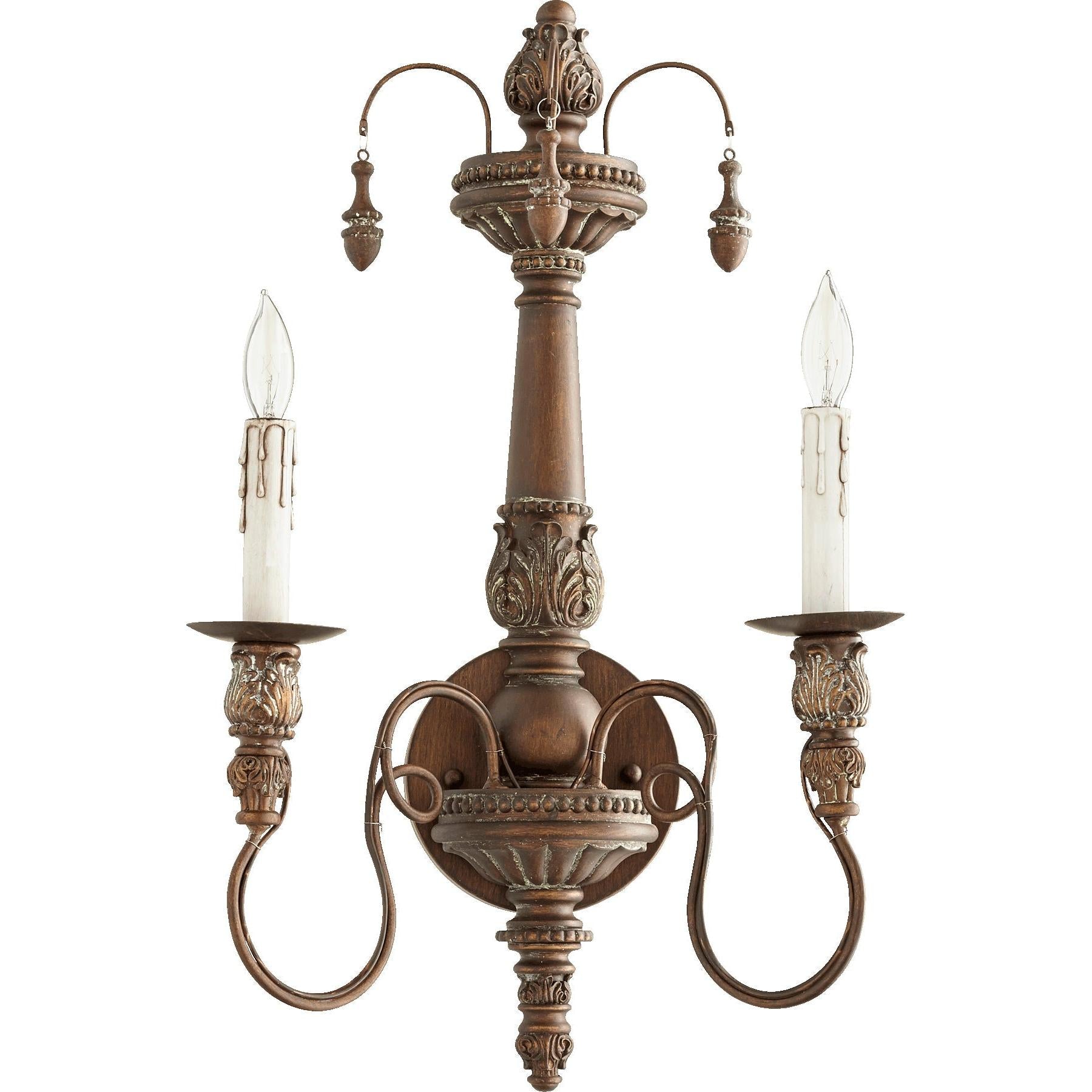 Quorum Salento 5506-2-39 Wall Mount - Vintage Copper