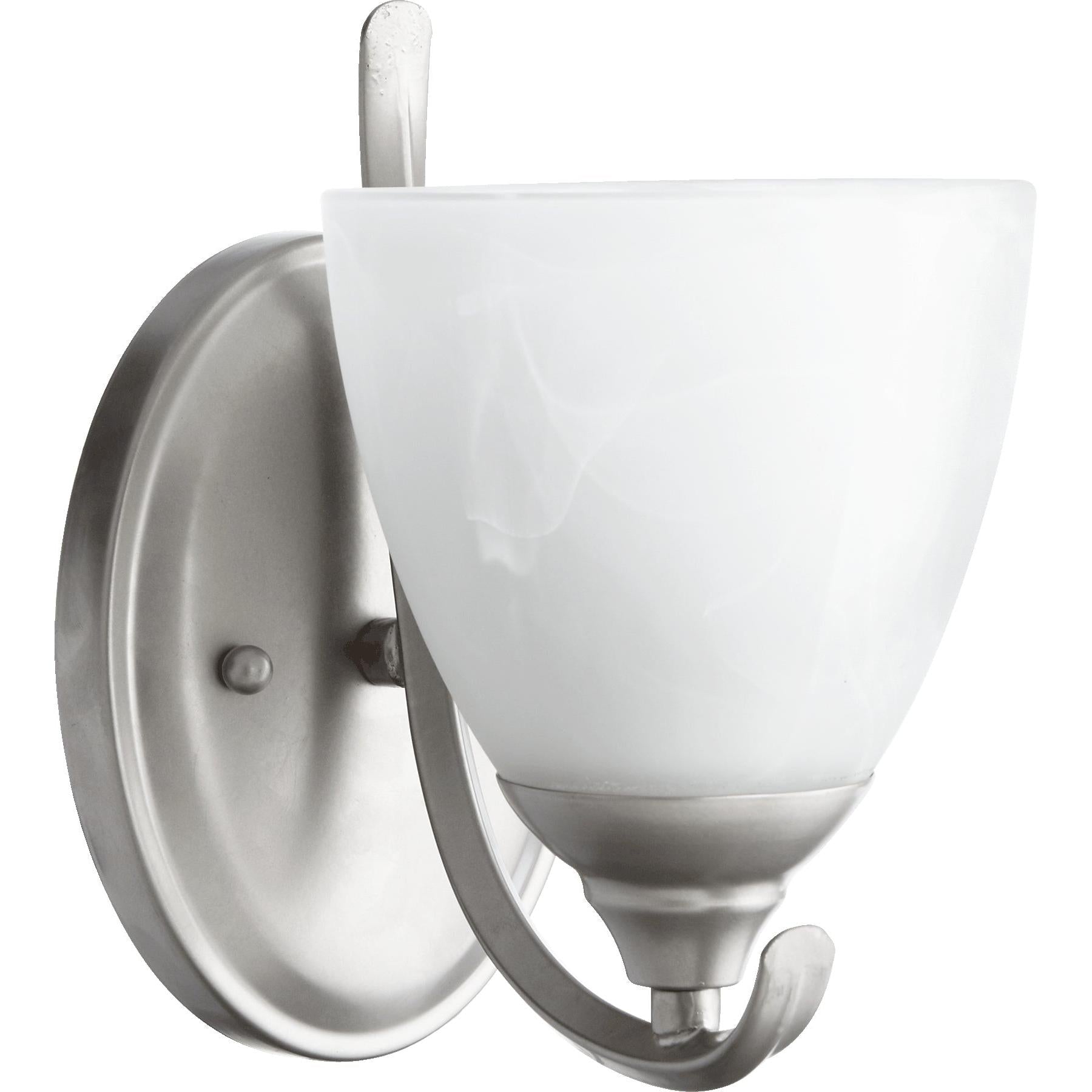Quorum Powell 5508-1-64 Wall Mount - Classic Nickel