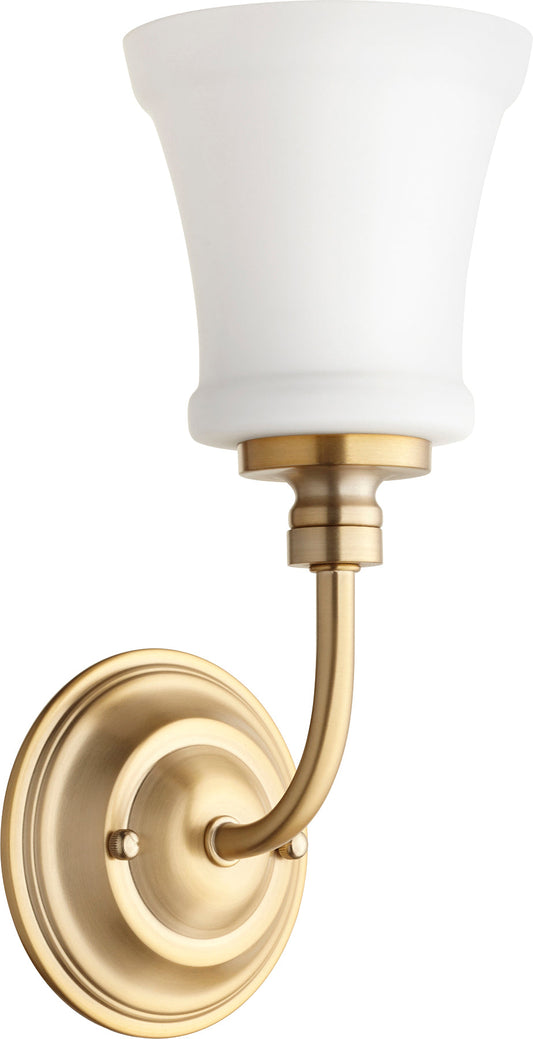 Quorum Rossington 5522-1-80 Wall Mount - Aged Brass