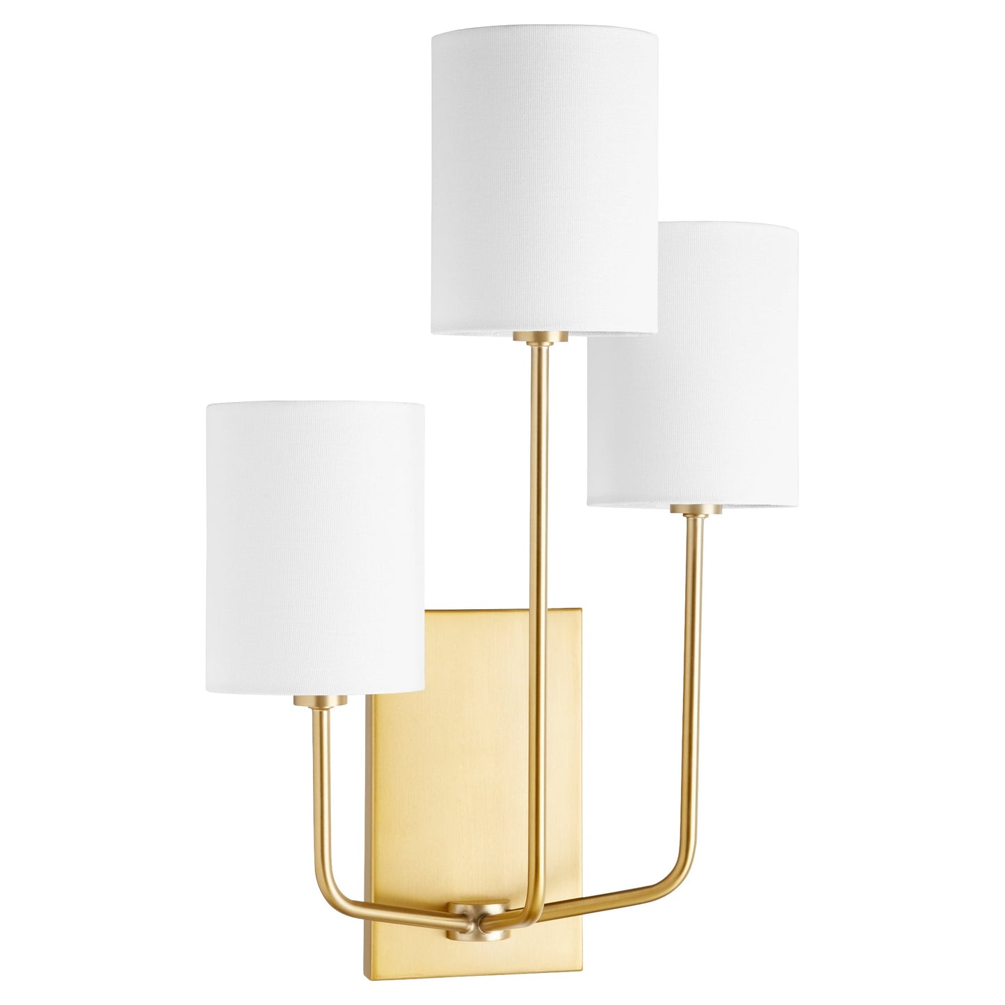 Quorum Harmony 557-3-80 Wall Mount - Aged Brass
