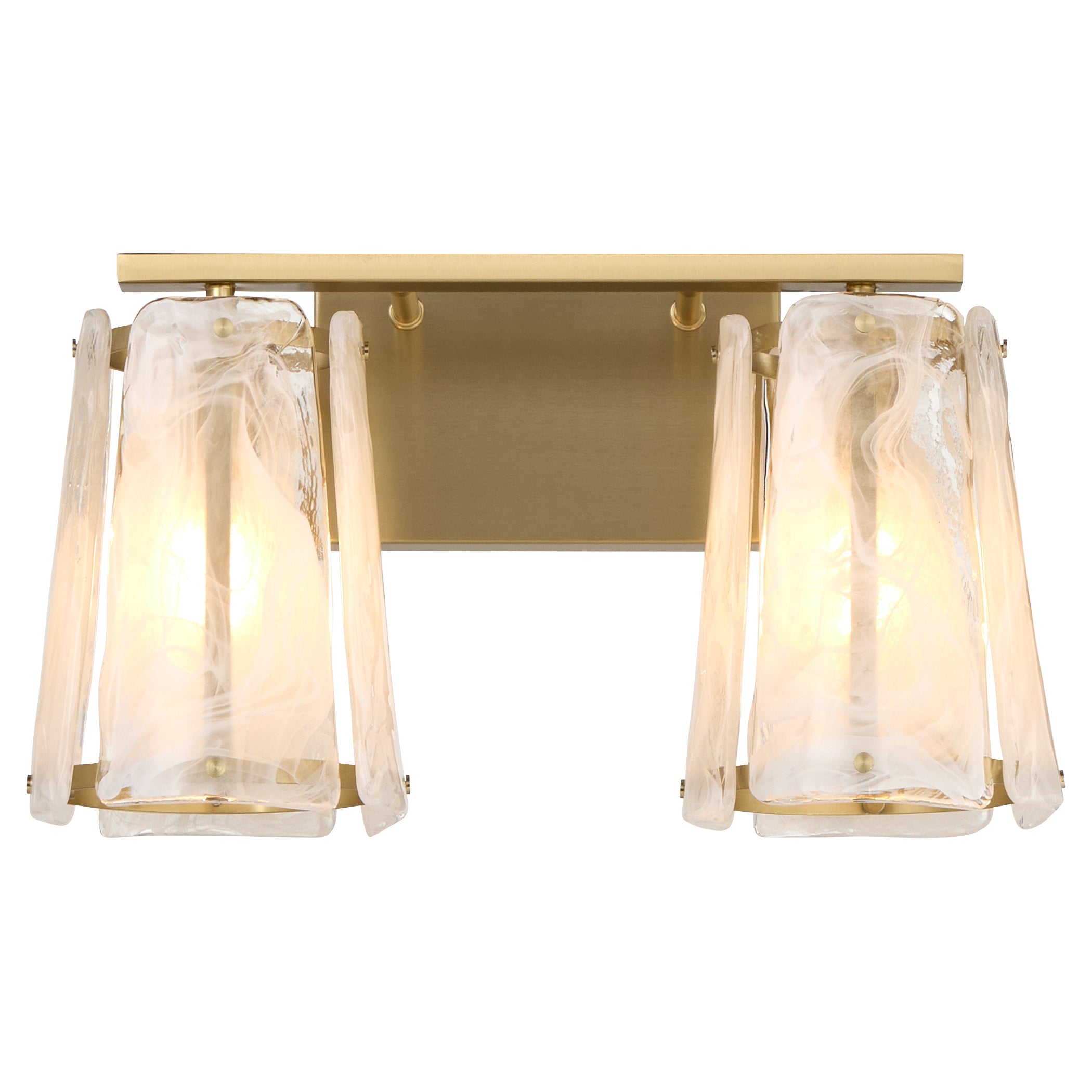 Quorum Prestige 5575-2-80 Vanity - Aged Brass