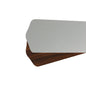 Quorum Chateaux 5256524164 Fan Blade - Satin Nickel / Walnut