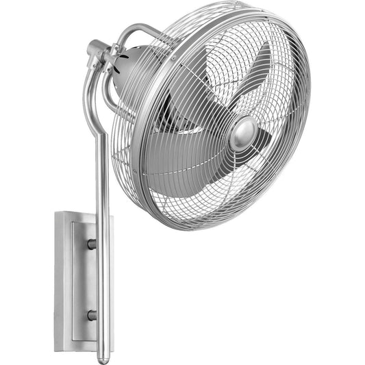 Quorum Veranda 92413-65 Patio Fan - Satin Nickel