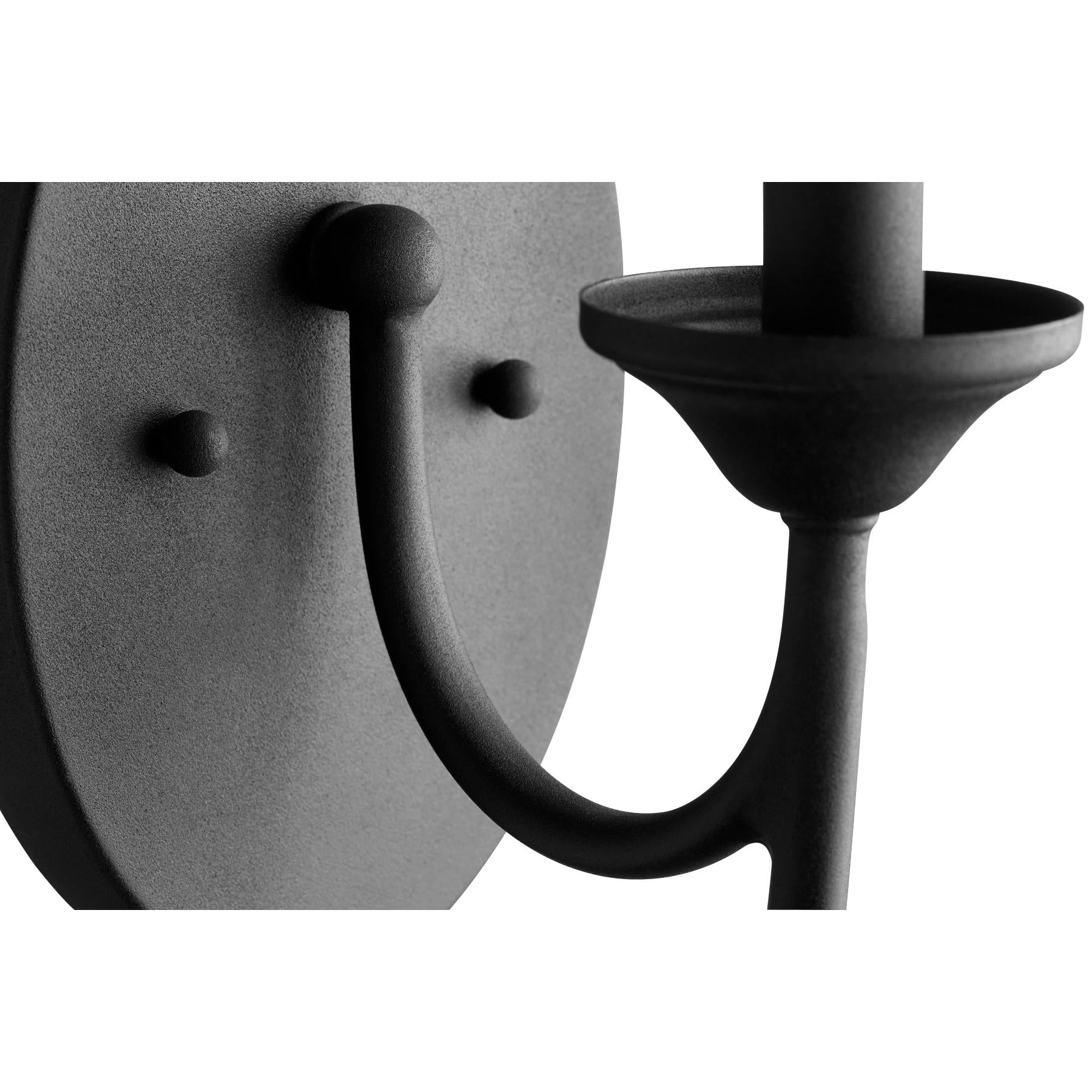 Quorum Brooks 5650-1-69 Wall Mount - Textured Black