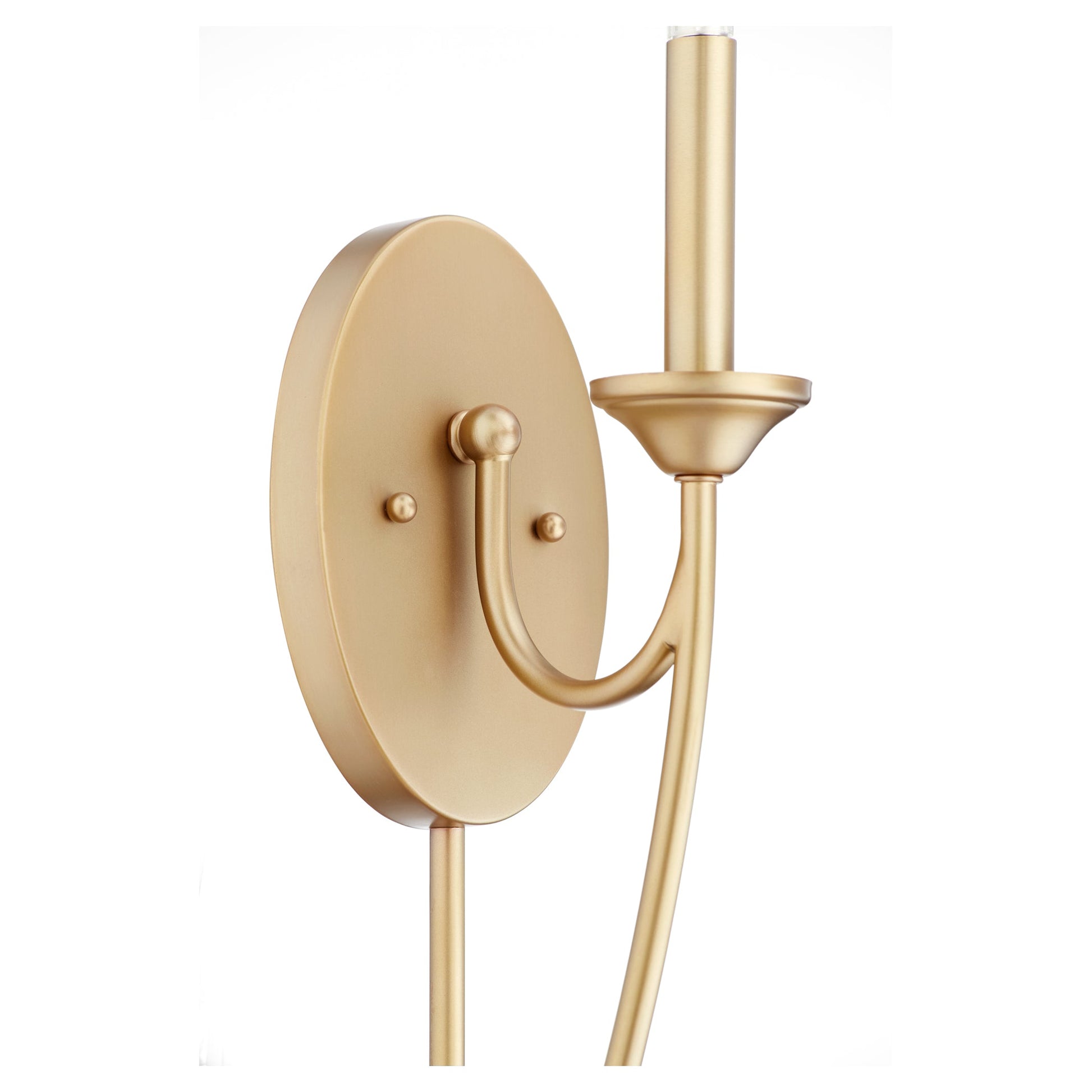 Quorum Brooks 5650-1-80 Wall Mount - Aged Brass