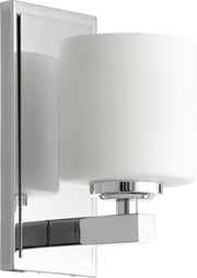 Quorum 5669-1-14 Wall Mount, UL Damp Rated, Chrome