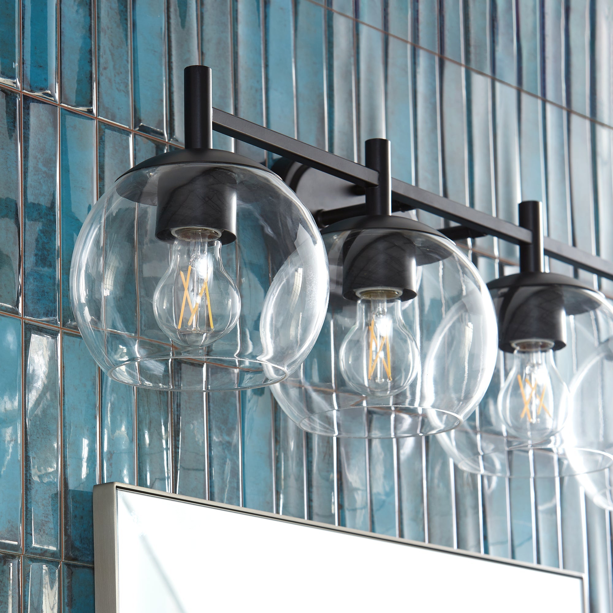 Quorum Lyon 578-4-59 Vanity - Matte Black