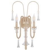 Quorum 585-2-52 Sconce, UL Damp Rated, Washed Oak