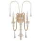 Quorum 585-2-52 Sconce, UL Damp Rated, Washed Oak