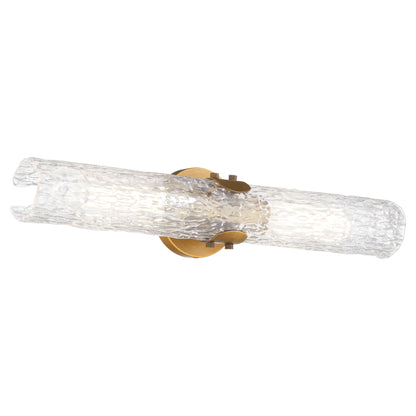 Quorum Meriam 593-2-147 Sconce, UL Damp Rated, Brushed Brass