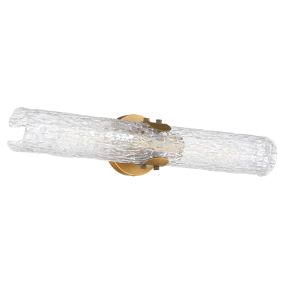 Quorum Meriam 593-2-147 Sconce, UL Damp Rated, Brushed Brass