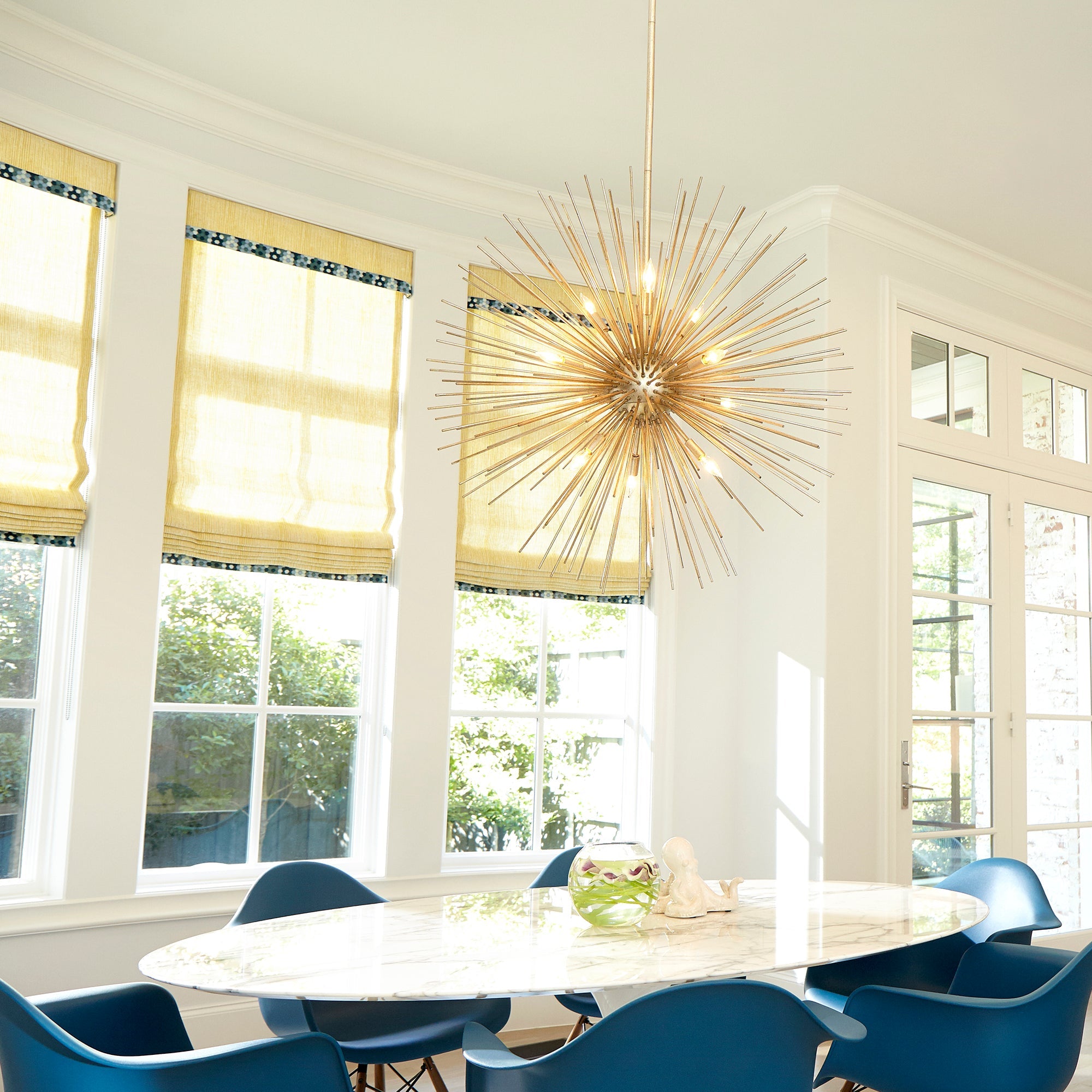 Quorum Electra 600-10-74 Pendant - Gold Leaf