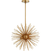 Quorum Electra 600-6-74 Pendant - Gold Leaf